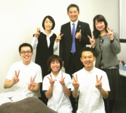 社内オフィスマッサージ契約企業法人様 集合写真