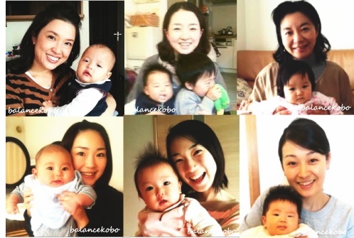 産後のお客様写真