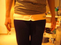 産後 骨盤 矯正 整体 トコちゃんベルト 後 写真