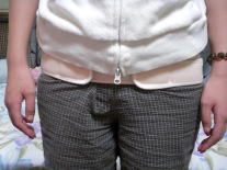 産後 骨盤 矯正 整体 トコちゃんベルト 後 写真