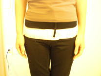 産後 骨盤 矯正 整体 トコちゃんベルト 後 写真