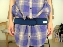 産後 骨盤 矯正 整体 トコちゃんベルト 前 写真