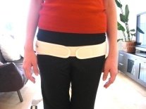 産後 骨盤 矯正 整体 トコちゃんベルト 前 写真