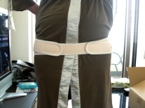 産後 骨盤 矯正 整体 トコちゃんベルト 前 写真