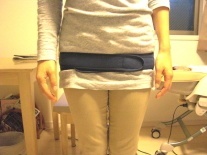 産後 骨盤 矯正 整体 トコちゃんベルト 後 写真