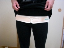 産後 骨盤 矯正 整体 トコちゃんベルト 前 写真