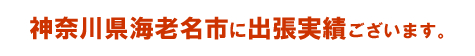神奈川県海老名市