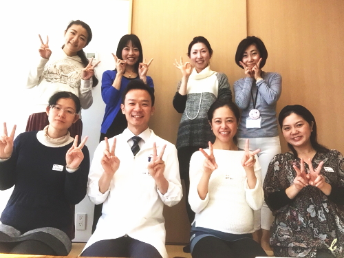 トコちゃんベルト講習会付け方指導