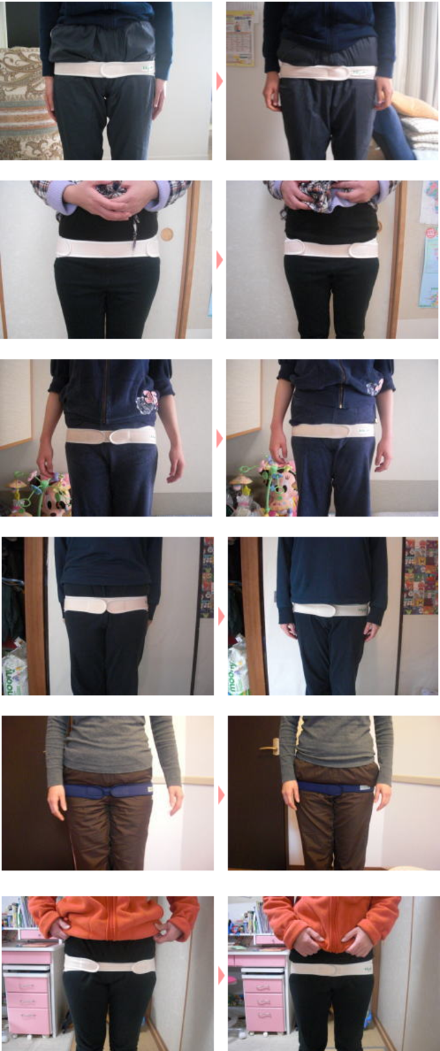 産後のお客様写真