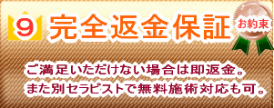 完全返金保証